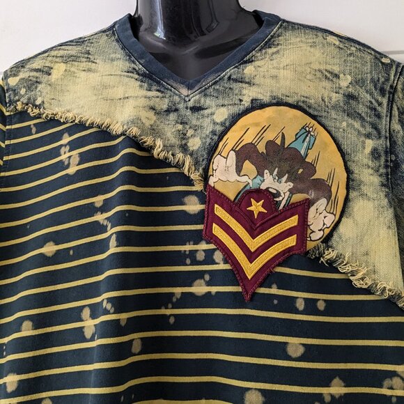 The Heritage by America 1776 Denim Distillery Men’s Shirt Tye Dye XL Cotton - Picture 2 of 10